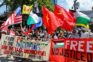 Support from Filipino Australians for a ceasefire in Gaza.