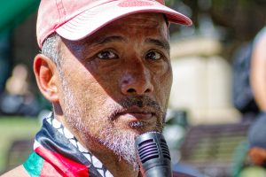 The mobile tunes and beats bloke of the #FreePalestine movement in Naarm (Melbourne).