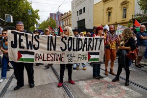 Jews in solidarity with Palestine.
